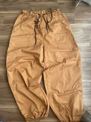 MOUSSY 오렌지 카고 팬츠
