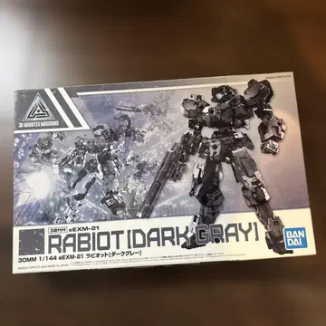 30MM RABIOT (DARK GRAY) 라비오트 다크 그레이