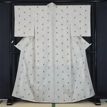 화이트 린넨 잎 순수 실크 160cm 캐주얼 a562