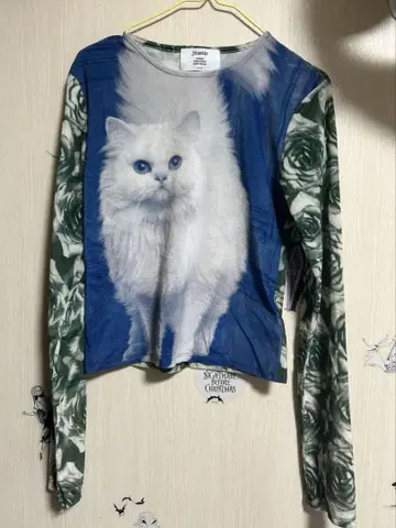 jouetie 고양이 긴팔 상의