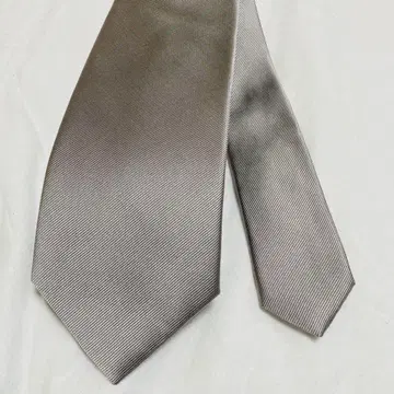 WEAR BLACK 실크 100% 그레이 넥타이