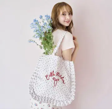 캐스 키드슨 프릴 토트백 핑크
