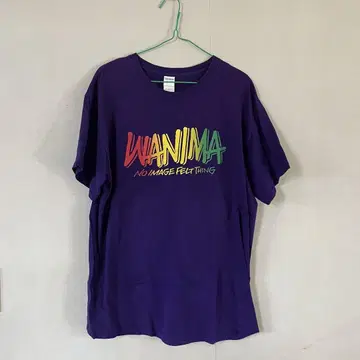 WANIMA 티셔츠 L 사이즈 보라색