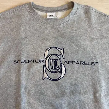 SCULPTOR APPARELS 그레이 맨투맨