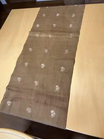 몽족 로우케츠 염색 천 스톨/437/염색 염색 고구마