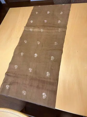 몽족 로우케츠 염색 천 스톨/437/염색 염색 고구마