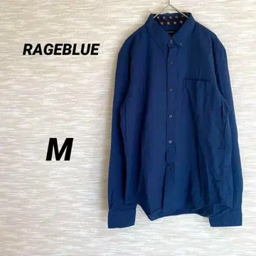 RAGEBLUE 긴팔 셔츠 [ M ] 버튼 다운 코튼 심플 0210