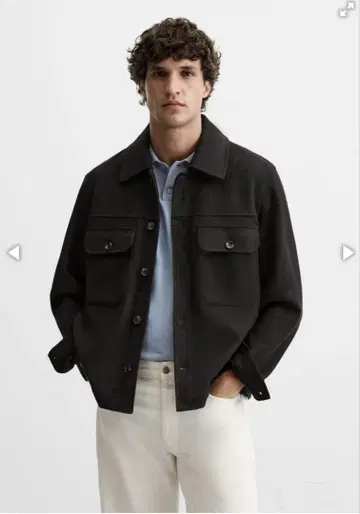 ZARA 자라 페이크 스웨이드 셔츠 자켓
