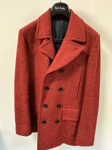 Paul Smith 빨간색 피 코트