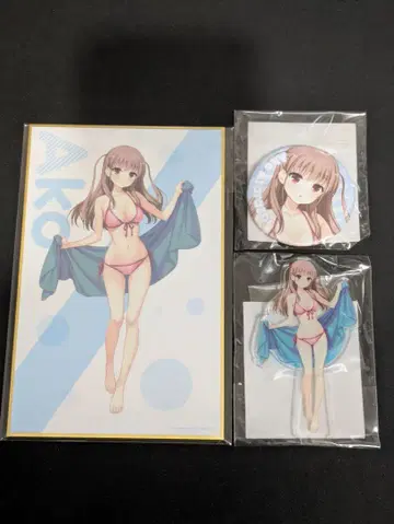 사키 -Saki- 온라인 복권 아크릴 스탠드 신코 세트