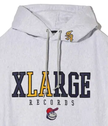 XLARGE RECORDS 후드티 XL 사이즈 그레이