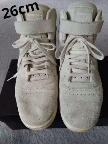 Reebok Classic 애로우즈 하이컷 스웨이드 스니커즈 26