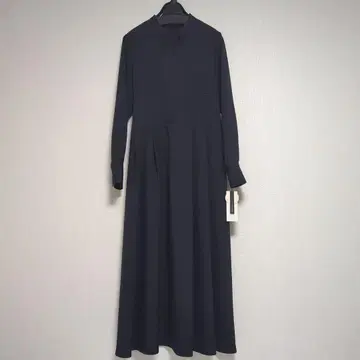 이시카와라보 히토미 오리지널 네이비 긴팔 원피스
