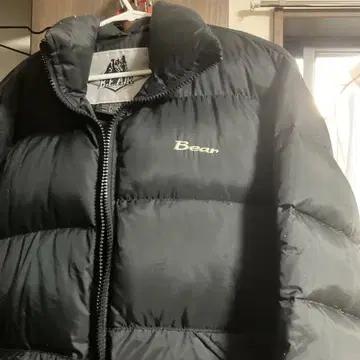 Bear 블랙 다운 자켓 M