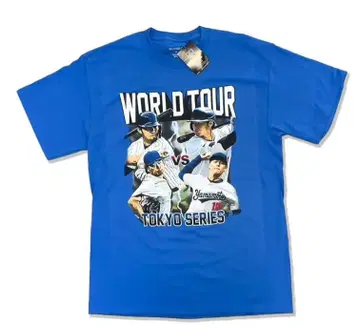WORLD TOUR TEE BLUE