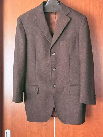 PAL ZILERI 브라운 테일러드 자켓