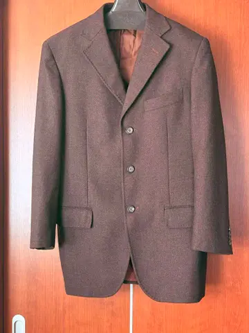 PAL ZILERI 브라운 테일러드 자켓