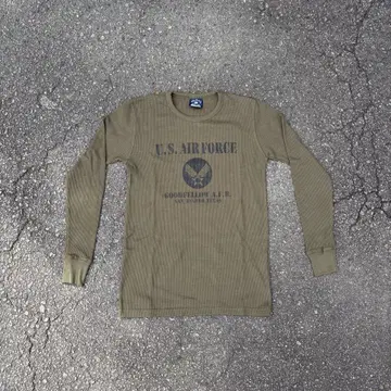 [ 구제 의류 ] 서멀 롱 t u.s.airforce y2k