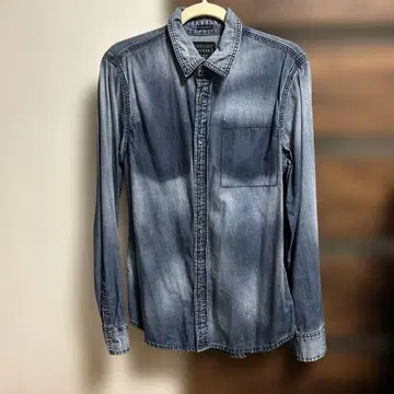 guess의 데님 셔츠