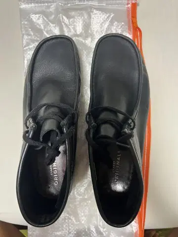 Clarks 블랙 가죽 27cm us9