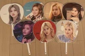 TWICE 사나 부채 세트