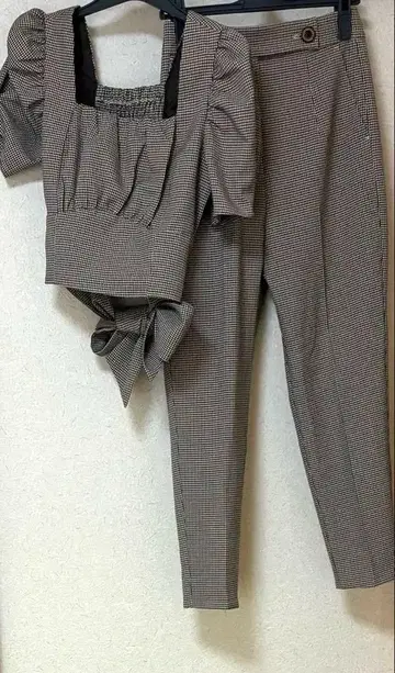 리젝시 셋업 브라운