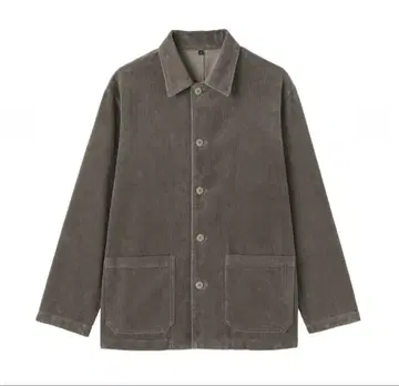MUJI 무인양품 나무 열매로 만든 카포크 혼방 코듀로이 자켓