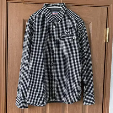 LAUNDRY 랜드리 체크 무늬 긴팔 셔츠 M