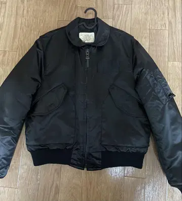 90s USA SPIEWAK CPW 45 플라이트 자켓 블랙 M