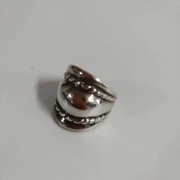 빈티지 실버 반지 넓은 와이드 반지 14호