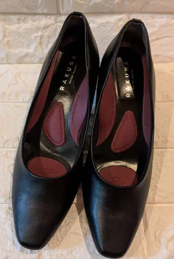 RAKUNA 정골 펌프스 블랙 23.5cm 4E