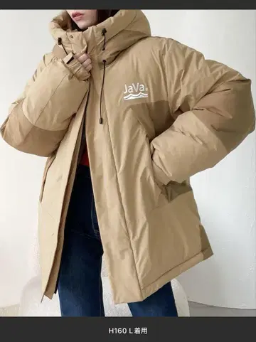 Java 다운 자켓 L 사이즈