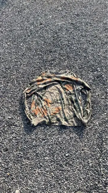 90s 리얼트리 카모 패턴 긴팔 티셔츠