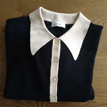 이에나 피케 셔츠 롱 슬리브 풀오버 새상품!