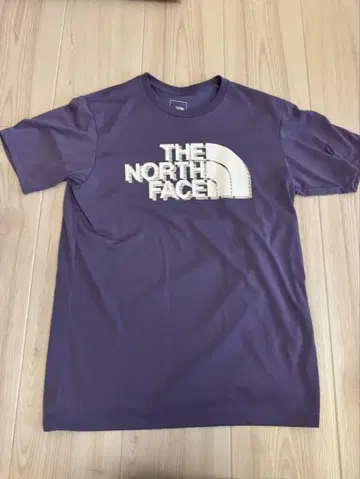 THE NORTH FACE 퍼플 T셔츠 M 남성용