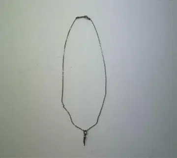corno necklace silver LORO 로로 enof