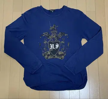 A.P.C. 네이비 긴팔 티셔츠 사이즈 3