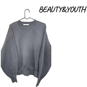 BEAUTY&YOUTH 그레이 맨투맨 F 사이즈