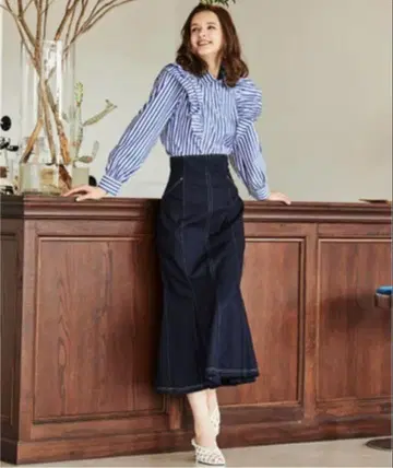 앙데팡당 And Couture 스커트 36