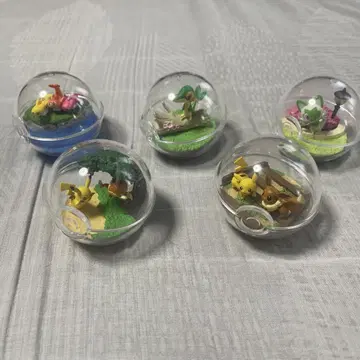 포켓몬 테라리움 컬렉션 리멘트 5체 세트