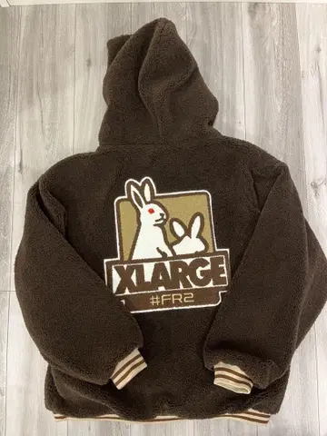 [ 새상품급 ] XLARGE x #FR2 보아 후드티