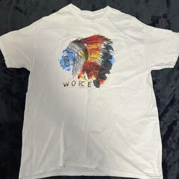 WOKE 인디언 헤드 T셔츠
