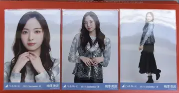 노기자카46 우메자와 미나미 브로마이드 스팽글 컴프