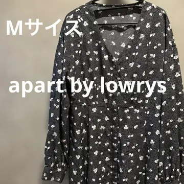 apart by lowrys 원피스 꽃무늬 도트 긴팔