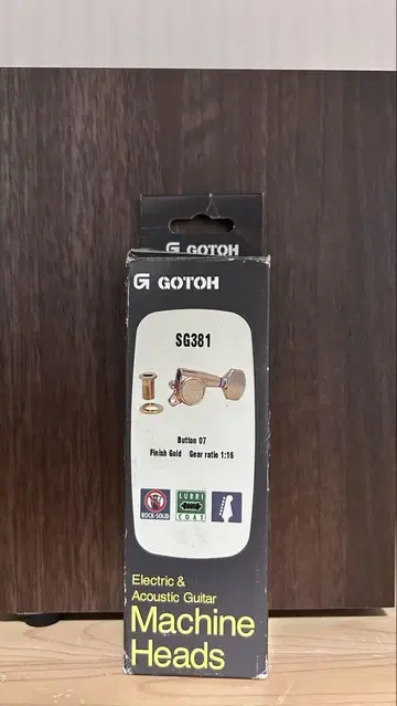 기타용 페그 GOTOH SG381 골드