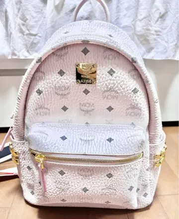 MCM 백팩 핑크