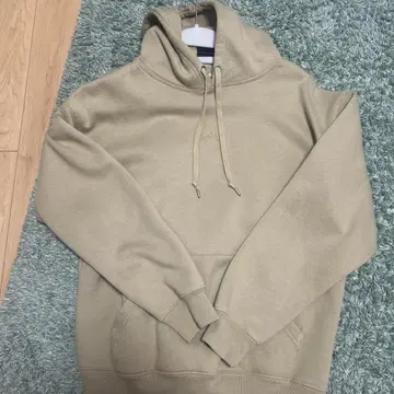 LARKINS 베이지 후드티 M 사이즈