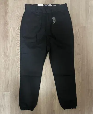 [새상품] Dickies 플랫 프론트 워크 팬츠 블랙 30