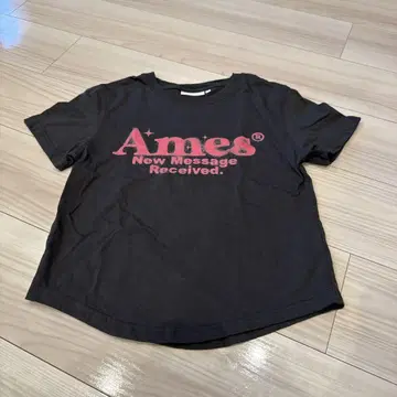 Ames 블랙 T셔츠 F 사이즈