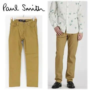 [ 폴스미스 ] 새상품 특가 5 포켓 컬러 스트레치 청바지 M(W80)